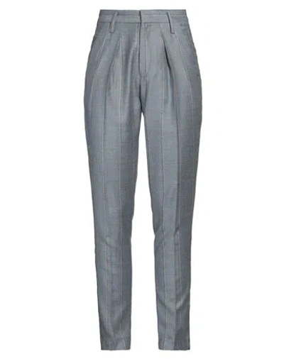 Zadig & Voltaire Woman Pants Pastel Blue Size 8 Wool, Polyamide, Polyester