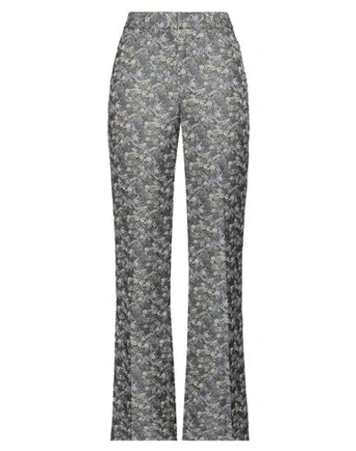 Zadig & Voltaire Woman Pants Pastel Blue Size 8 Acetate, Polyester