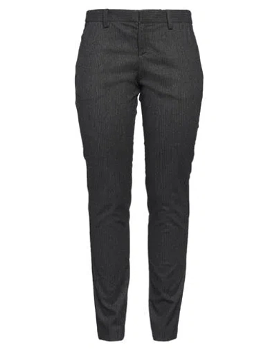 Zadig & Voltaire Woman Pants Charcoal Size 10 Polyester, Viscose, Wool, Elastane In Grey