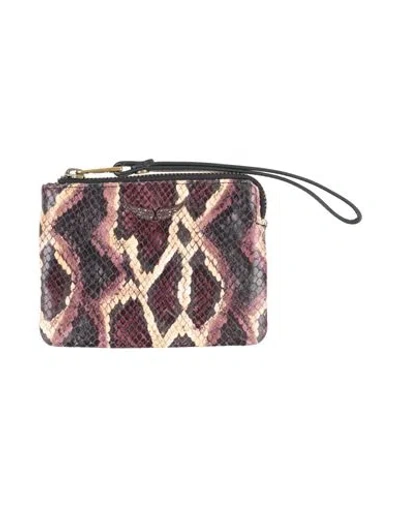 Zadig & Voltaire Woman Pouch Plum Size - Leather In Purple