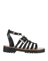 Zadig & Voltaire Zadig&voltaire Women's Noir Joe Stud-embellished Leather Sandals In Black