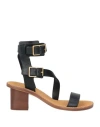 Zadig & Voltaire Cecilia Caprese Sandals In Black