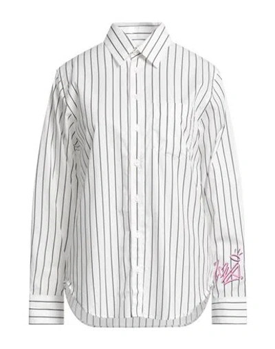 Zadig & Voltaire Woman Shirt White Size L Organic Cotton