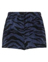 Zadig & Voltaire Woman Shorts & Bermuda Shorts Navy Size 14 Cotton In Navy