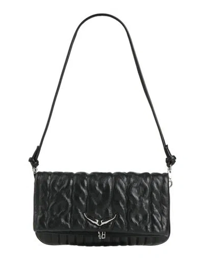 Zadig & Voltaire Woman Shoulder Bag Black Size - Leather