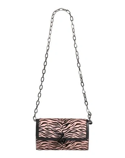 Zadig & Voltaire Woman Shoulder Bag Pink Size - Cow Leather