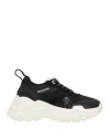 Zadig & Voltaire Woman Sneakers Black Size 7 Leather, Polyester In Black