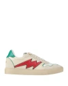 Zadig & Voltaire Woman Sneakers Cream Size 7 Leather In White