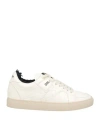 Zadig & Voltaire Woman Sneakers Cream Size 6 Leather In White