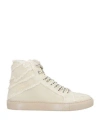 Zadig & Voltaire Woman Sneakers White Size 6 Cotton In White