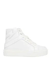 Zadig & Voltaire Zv174 High Flash Stud-detail Leather Hi-tops In White