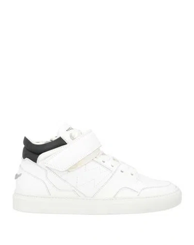 ZADIG & VOLTAIRE ZADIG & VOLTAIRE WOMAN SNEAKERS WHITE SIZE 8 LEATHER