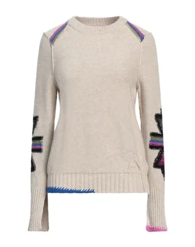 Zadig & Voltaire Woman Sweater Beige Size S Cashmere