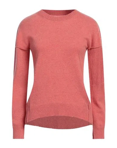 Zadig & Voltaire Woman Sweater Coral Size Xs Cashmere, Shearling In Red