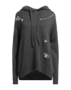 Zadig & Voltaire Marky Embroidered-motif Cashmere Hoodie In Grey