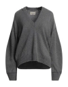 Zadig & Voltaire Woman Sweater Lead Size Xs Wool, Cashmere In Grey