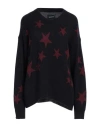 Zadig & Voltaire Woman Sweater Navy Size M Cashmere In Navy Blue