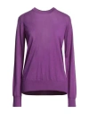 Zadig & Voltaire Woman Sweater Purple Size M Merino Wool