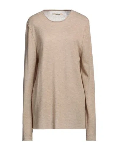 Zadig & Voltaire Woman Sweater Sand Size L Cashmere In Brown