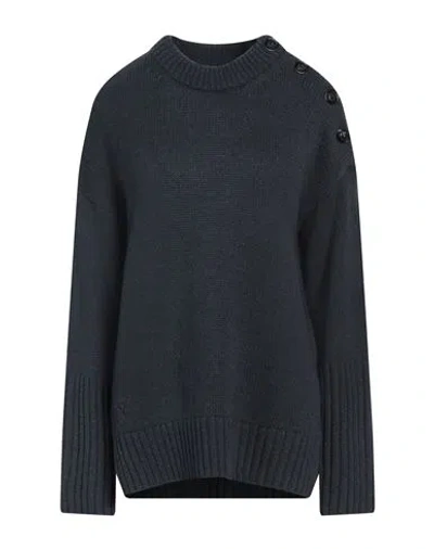 Zadig & Voltaire Woman Sweater Slate Blue Size L Cashmere In Blue