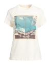 Zadig & Voltaire Zoe Photograph-print Cotton T-shirt In Beige