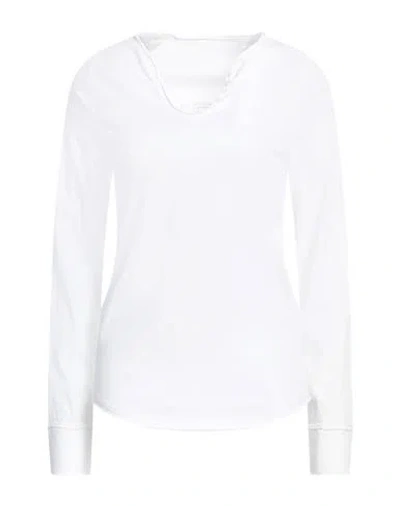 Zadig & Voltaire Woman T-shirt White Size S Organic Cotton