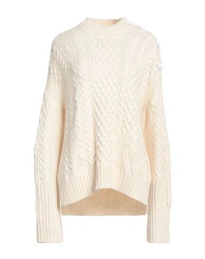 Zadig & Voltaire Woman Turtleneck Ivory Size S Wool, Polyamide, Cashmere