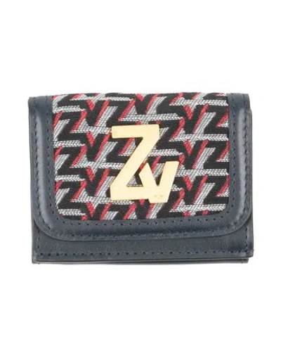 Zadig & Voltaire Woman Wallet Black Size - Cowhide, Polyester, Viscose
