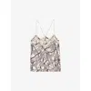 Zadig & Voltaire Christo Wild Chains Top In Ecru
