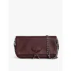 Zadig & Voltaire Rock Leather Clutch Bag In Furious