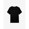 Zadig & Voltaire Marta Diamante Wings T-shirt In Noir