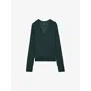 Zadig & Voltaire Womens Peaks Rivy Embroidered-wings Cashmere Jumper