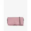 Zadig & Voltaire Womens Pretty Rock Grained Leather Clutch