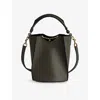 Zadig & Voltaire Womens Record Borderline Leather Bucket Bag