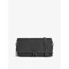 Zadig & Voltaire Womens Road Rock Grained Leather Clutch