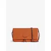 Zadig & Voltaire Rock Leather Clutch Bag In Vibe