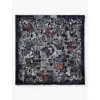 Zadig & Voltaire Kerry Printed Modal Scarf In Ink