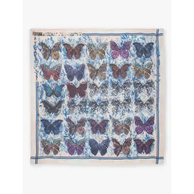Zadig & Voltaire Kerry Printed Modal Scarf In Laguna