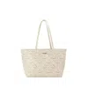 Zadig & Voltaire Z Shopper Monogram Shopper Bag - Synthetic - White In White