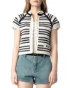 Zadig & Voltaire Zadig&voltaire Top In Ecru