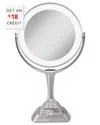 Zadro Led Variable Light Vanity Mirror With Smart Dimmer 1x/10x Magnification