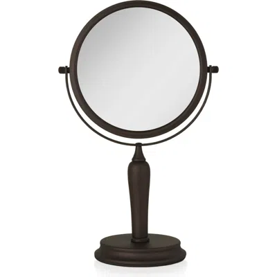Zadro Anaheim Makeup Mirror With 5x/1x Magnification In Oil-rubbed Bronze