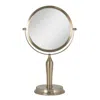 Zadro Anaheim Makeup Mirror With Magnification - Champagne Gold In Gold