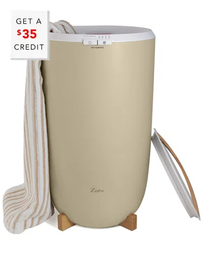 Zadro Aromatherapy Towel Warmer With $35 Credit In Brown