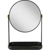 Zadro Back-to-school Makeup Mirror With Accessory Tray & Phone Holder In Black