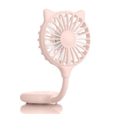 Zadro Cat Ear Beauty Fan - Pink