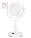 Zadro Cordless Dual-sided Led Lighted Vanity Mirror With $10 Credit
