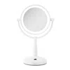 Zadro Cordless Led Lighted Makeup Mirror With 10x/1x - White In White