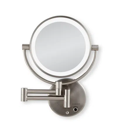Zadro Cordless Led Lighted Wall Mounted Makeup Mirror - 5x/1x Magnification