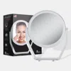 Zadro Countertop Makeup Mirror With 7x/1x Magnifications - Clear In Transparent